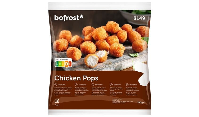 AGRICOLA CHICKEN POPS H&S 800G X 13