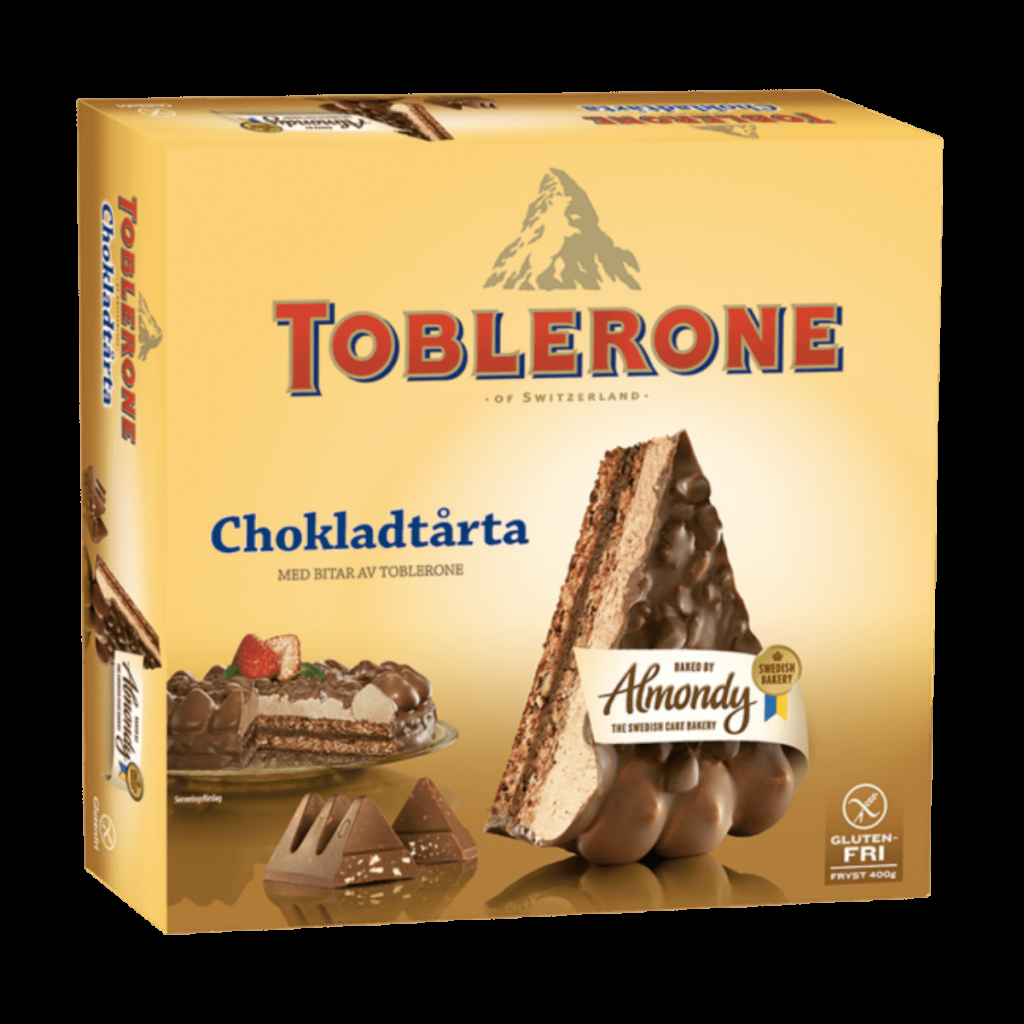 ALMONDY TARTE AMANDE TOBLERONE 400G X 10