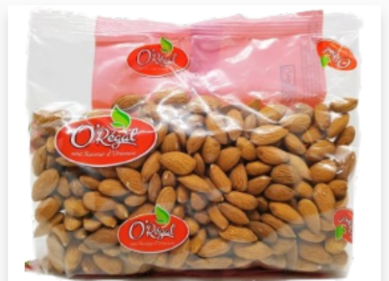 AMANDES CARMEL CRUES 23/25 400G x 50 ORIENCO