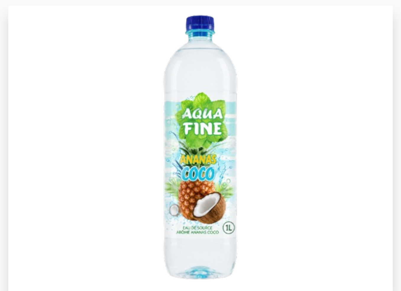 AQUAFINE ANANAS COCO PET 1L x  6