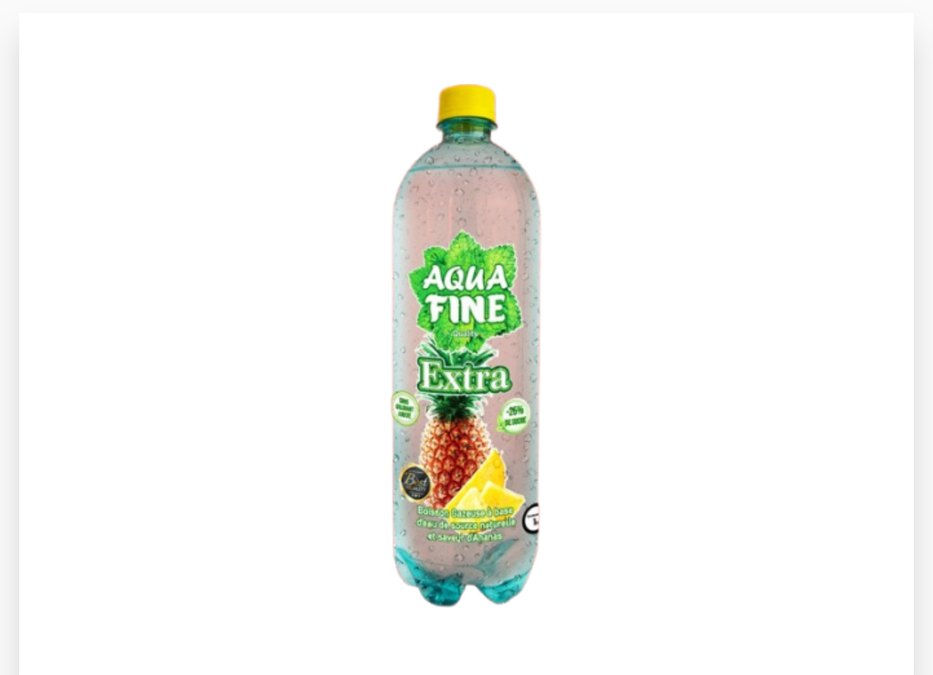 AQUAFINE ANANAS PET 1L x 6