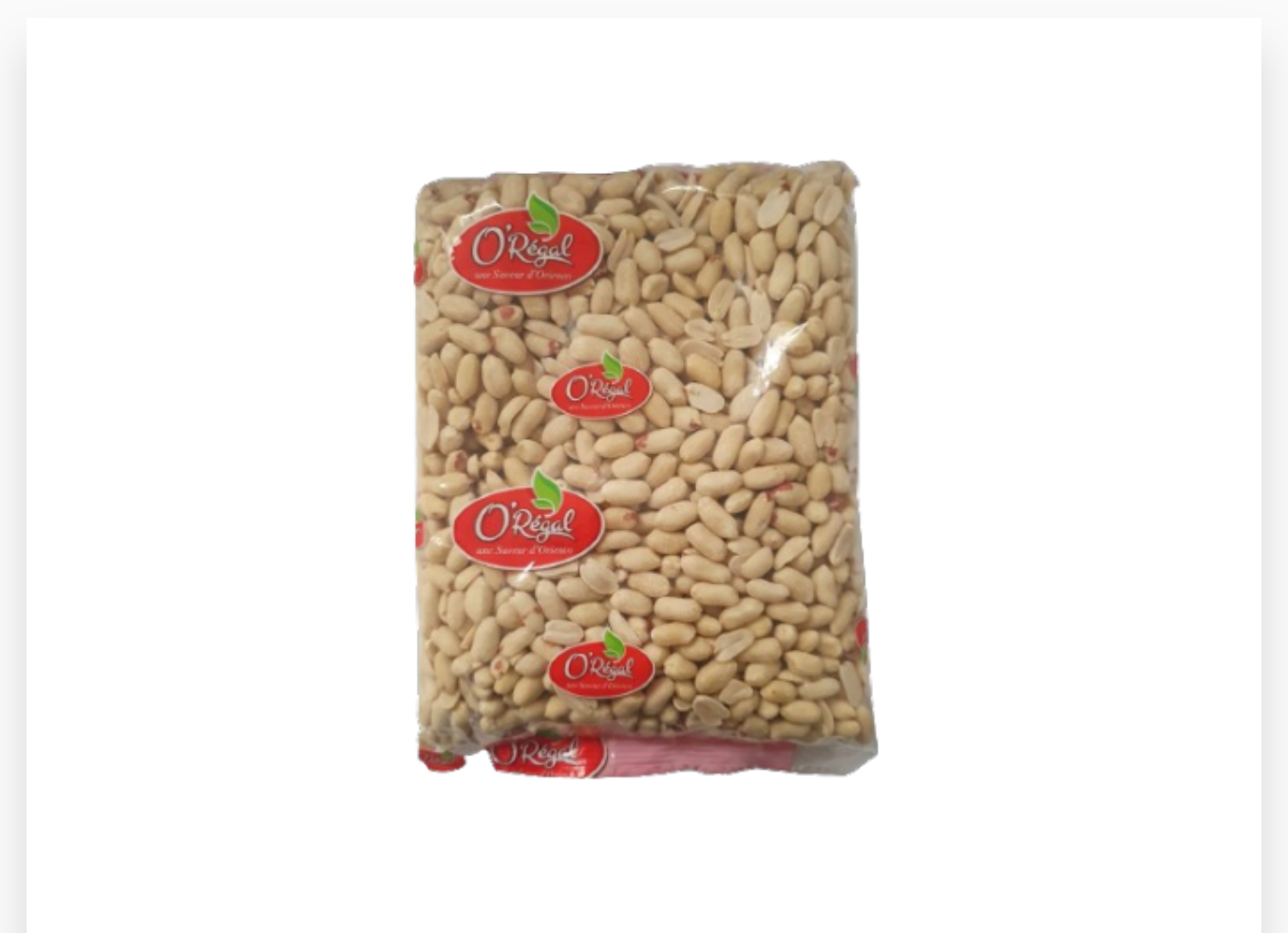 ARACHIDES BLANCHIES CRUES 1KG x 12 ORIENCO