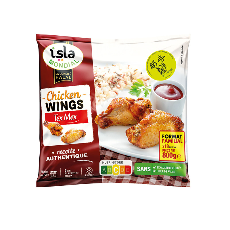 BAYTI WINGS TEX MEX 800G X 8