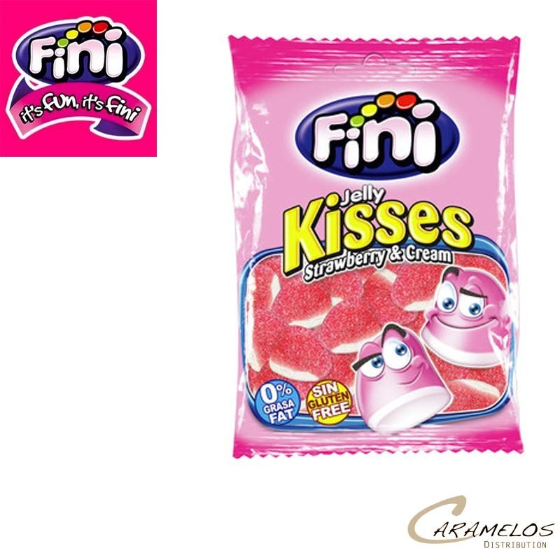 BISOUS FRAISE HALAL FINI 90Gx12 PIECES