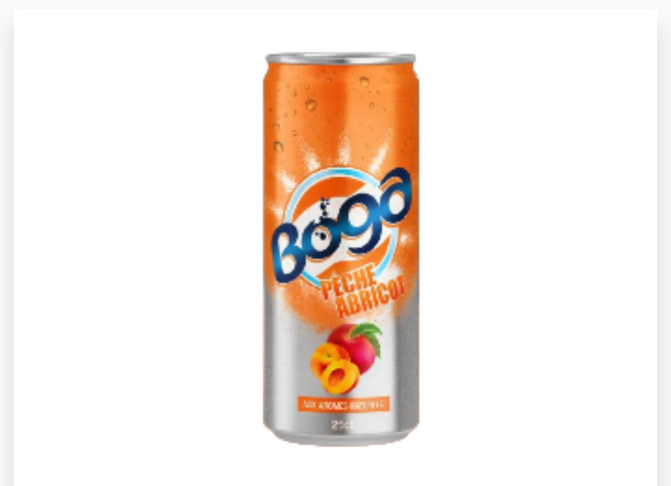 BOGA PECHE ABRICOT 24CL x 24