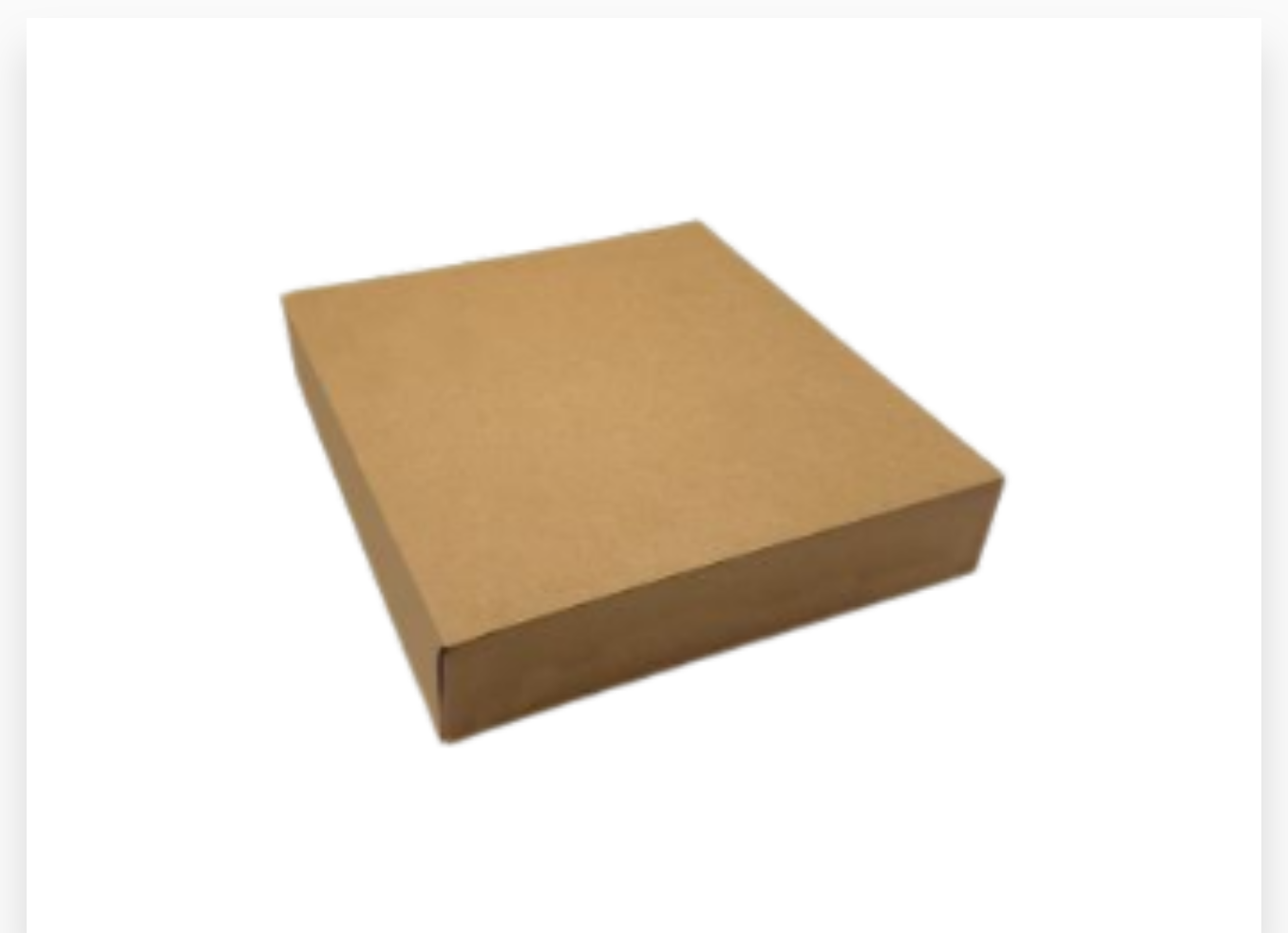 BOITE PATISSIERE KRAFT KE115 160X160X40