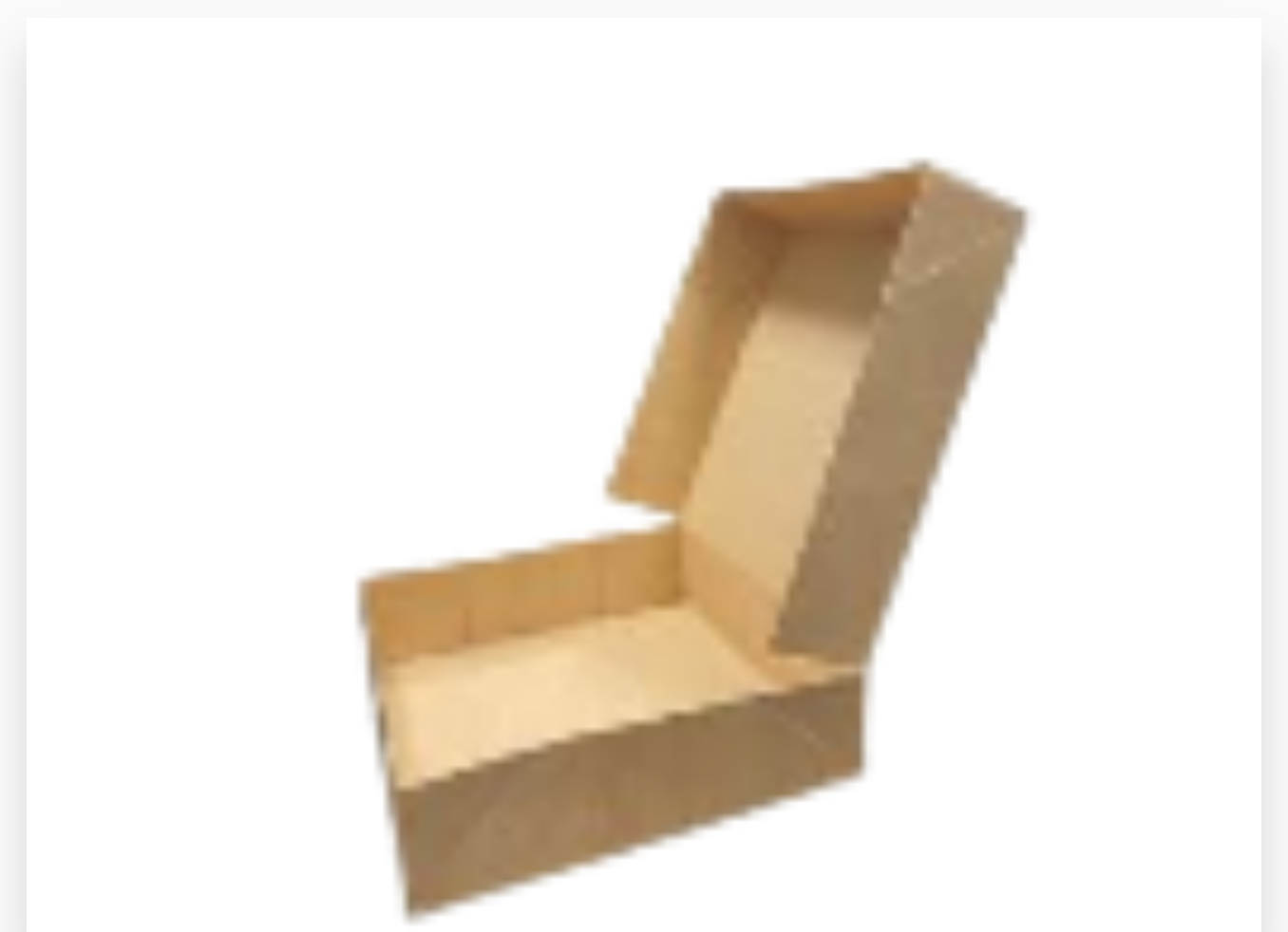 BOITE PATISSIERE KRAFT KE115 200X200X70