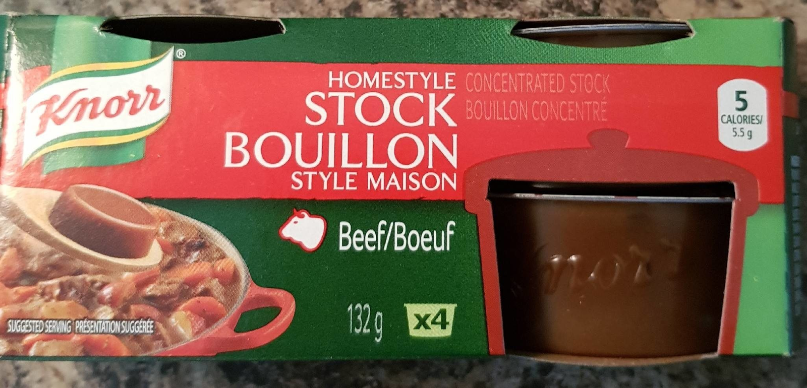 BOUILLON KNORR BOEUF x 36