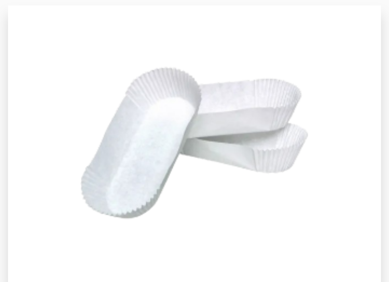 CAISSETTE MINI ECLAIRE BLANCHE 100PCS X 60