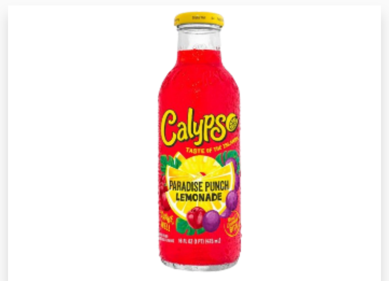 Calypso Paradise Punch Lemonade 473ml x 12