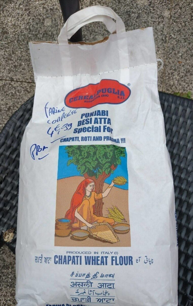 CEREALPUGLIA  SEMOULE DE BLE COMPLETE 5KG