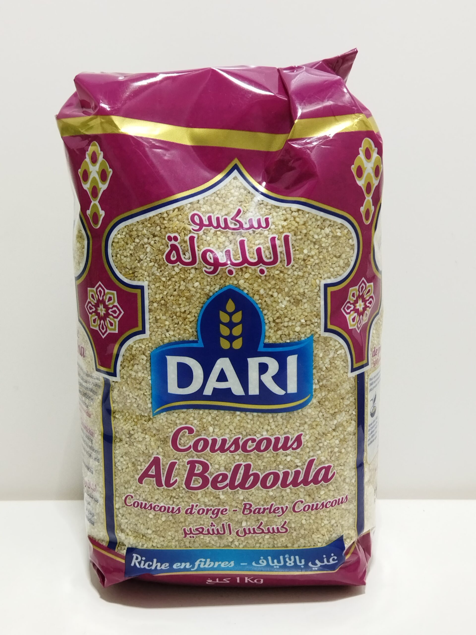 COUSCOUS BELBOULA 1kg  x12 DARI