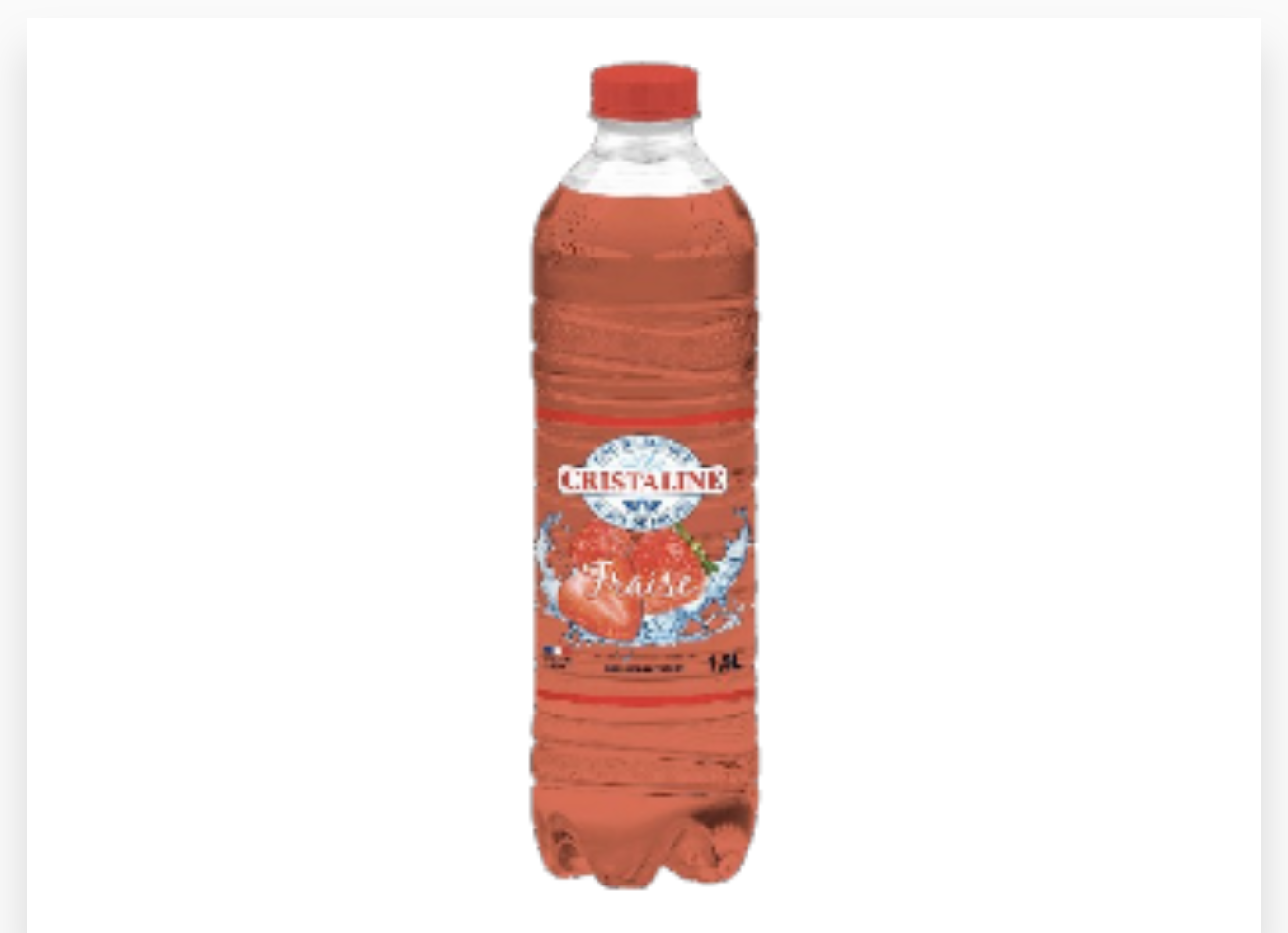 CRISTALINE FRAISE 1.5L X 6