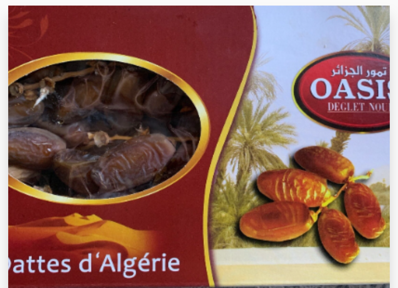 DATTES OASIS 1Kg x 12