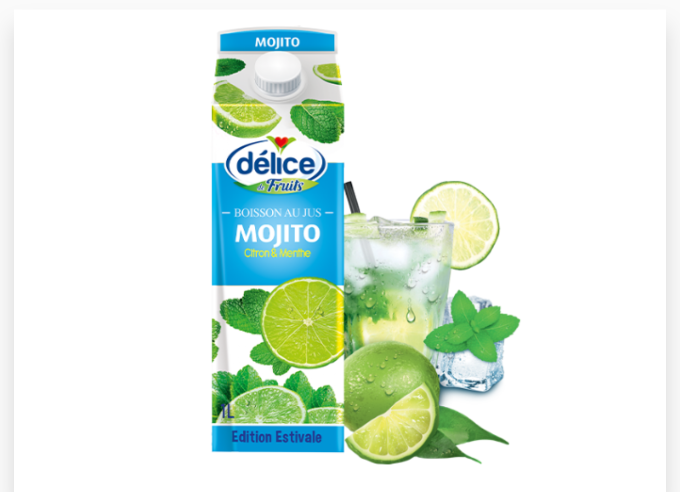 DELICE JUS MOJITO 1L x 6