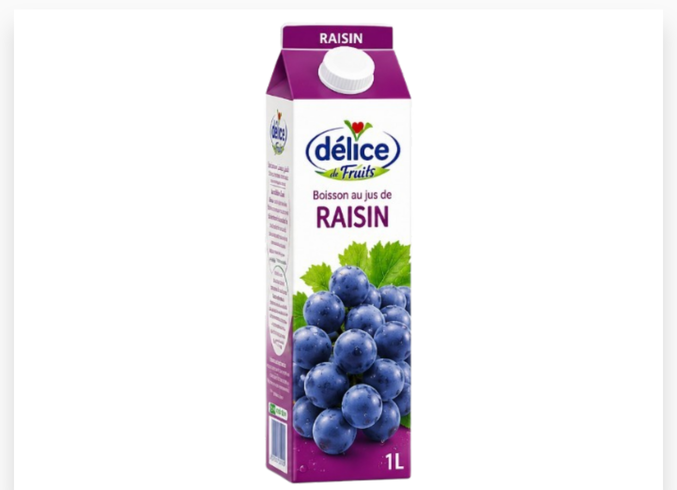 DELICE JUS RAISIN 1L x 6
