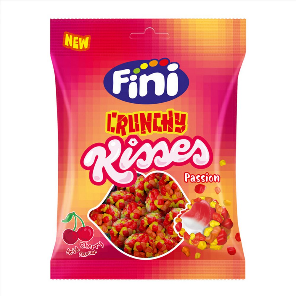 FINI CRUNCHY KISSES 75G X 12