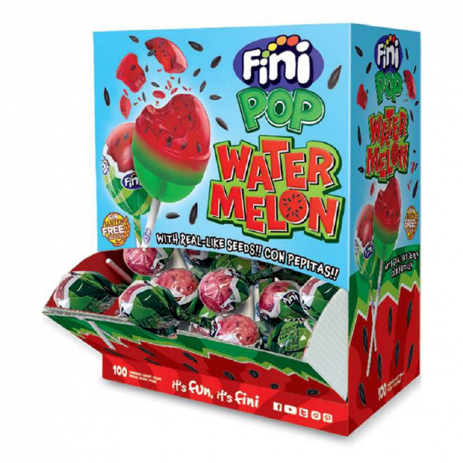FINI POP PASTEQUE 16G x 100 PIECES