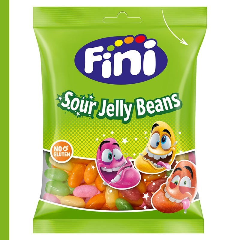 FINI SOUR BEANS 90G X 12