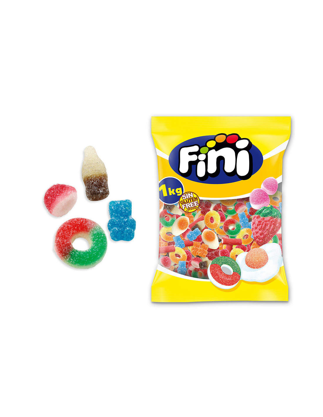 FINI TROPICAL MIX ACIDE 90Gx12 PIECES