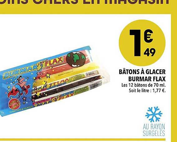 FLAX BATON GLACER ( 70ML X 12 ) X 18