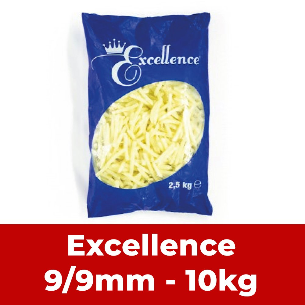 FRITES EXCELLENCE 9/9 MM 2.5KG X 4