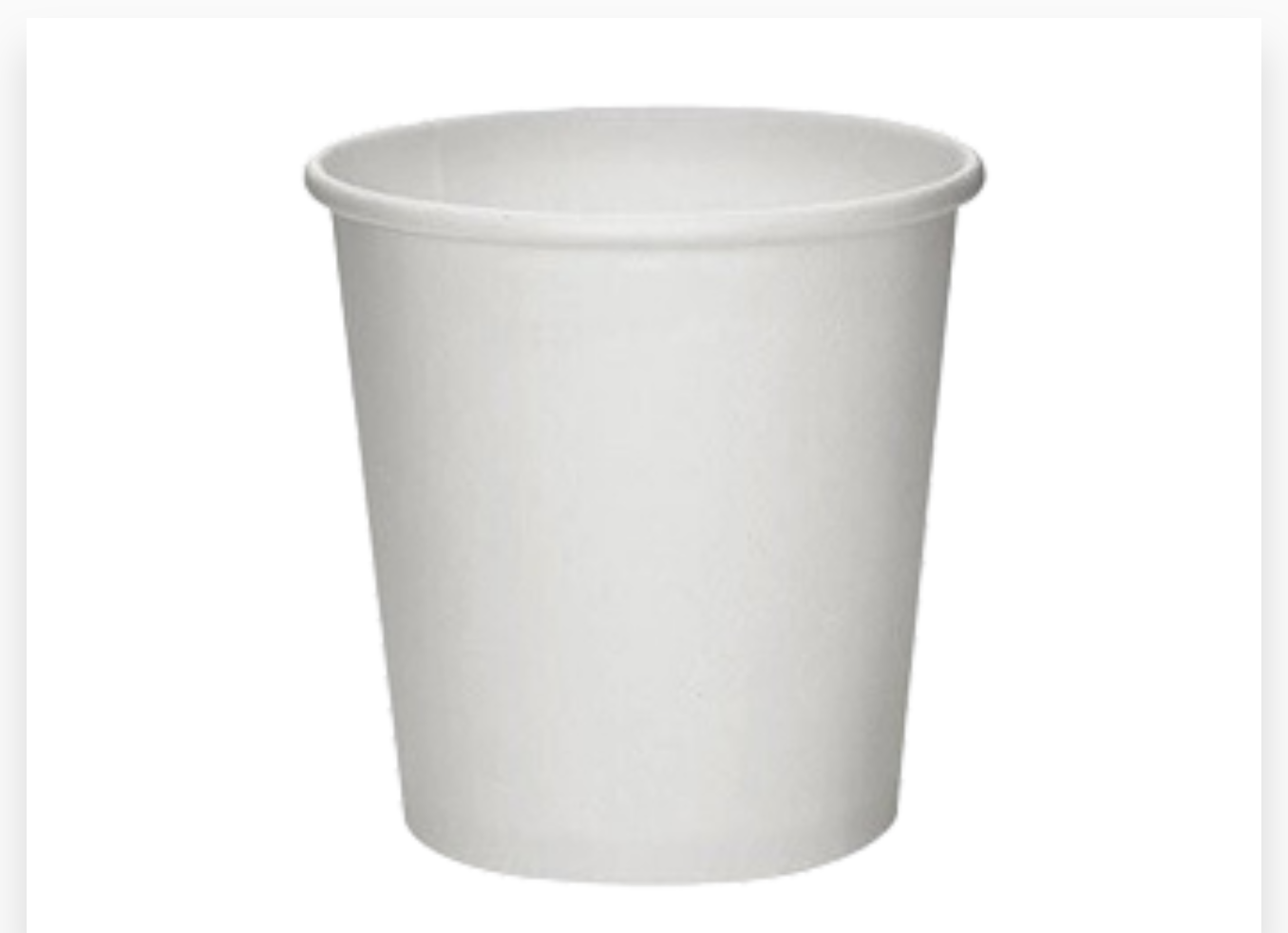 GOBELET BLANC 10CL 20 X 100PC