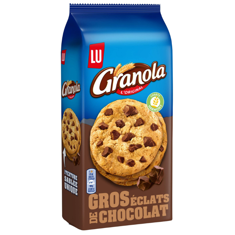 GRANOLA CHOCO GROS ECLATS 184G X 10