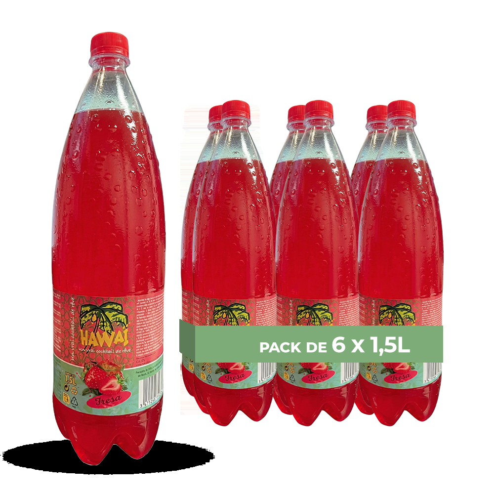 HAWAI FRAISE 1.5L X 6