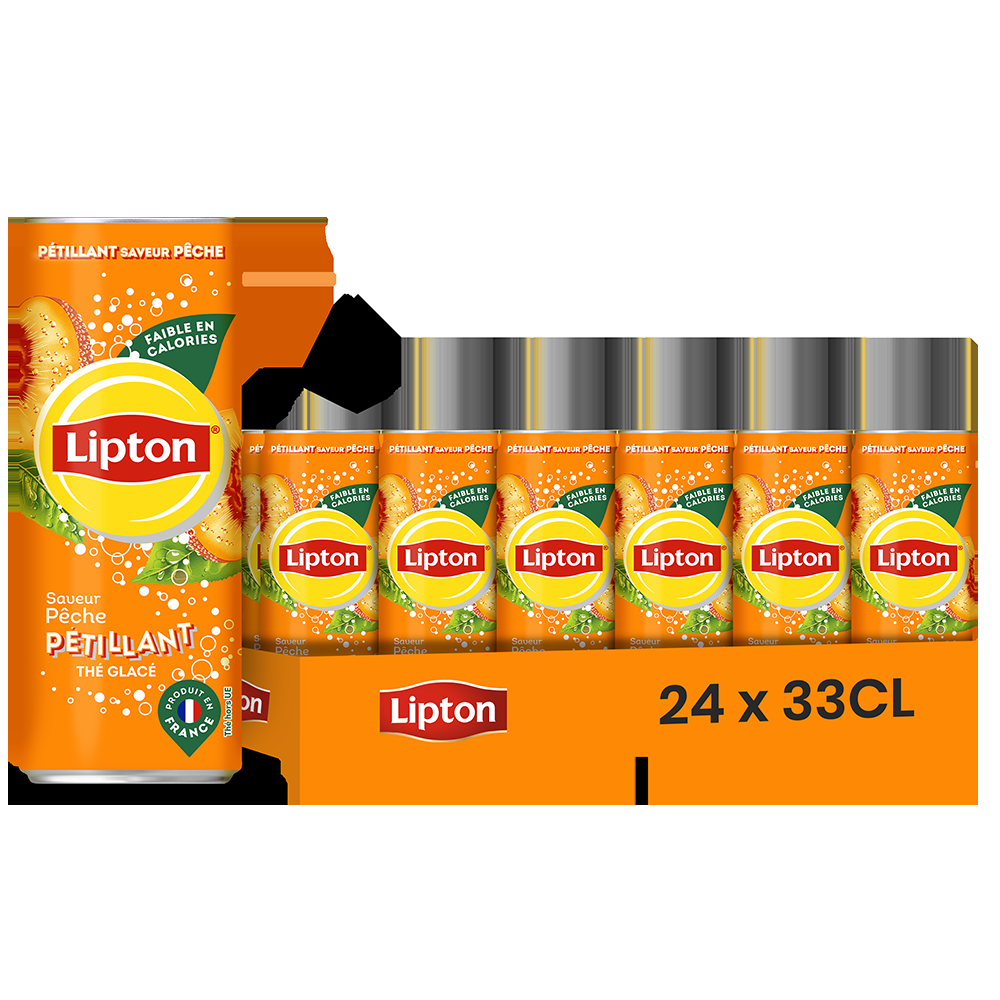 ICE TEA PECHE LIPTON 33CL X 24