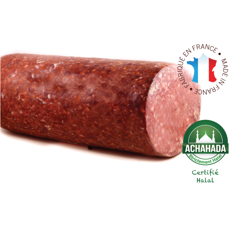 IKBAL BLOC SAUCISSON SEC DANOIS FUME N°318