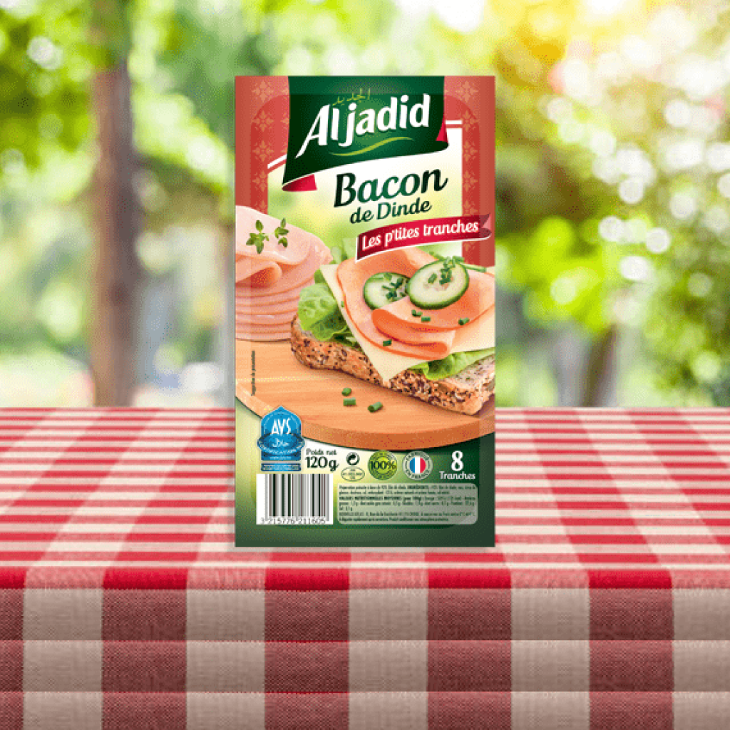 IKBAL TRANCHE BACON DE DINDE N°262