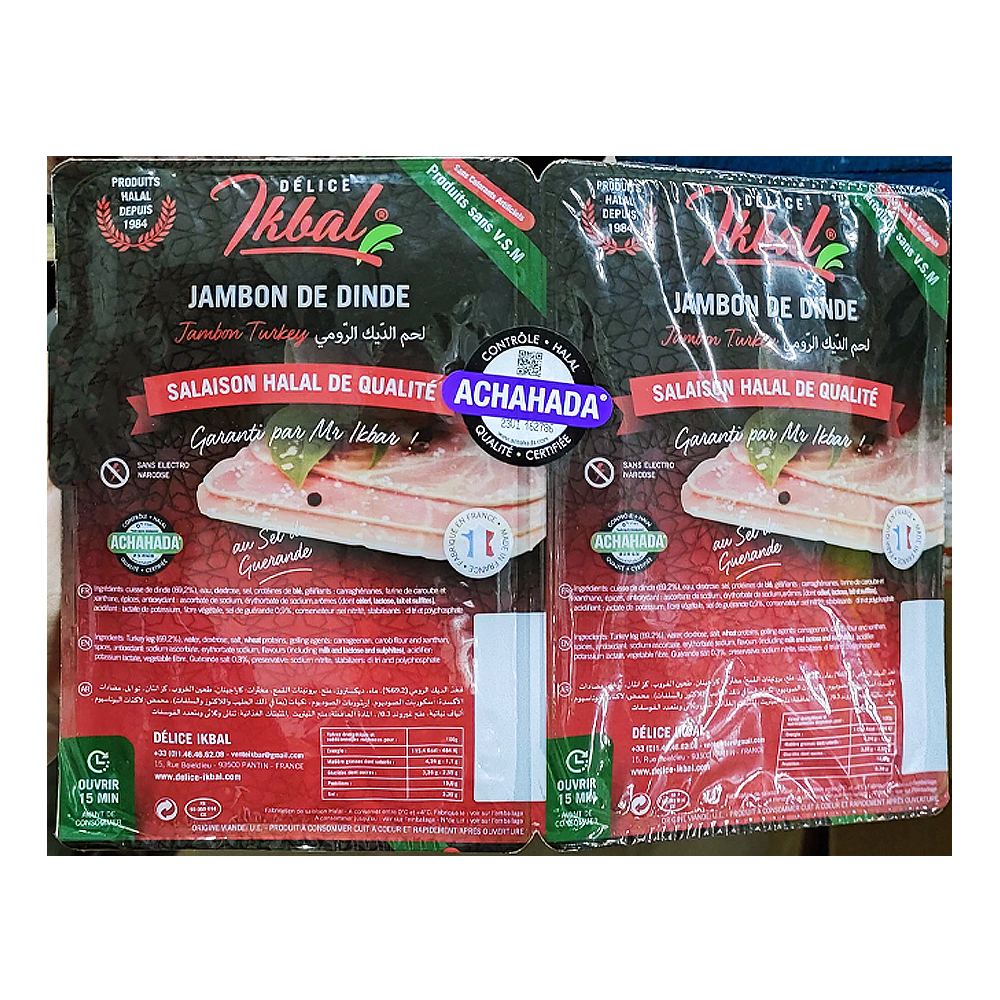 IKBAL TRANCHE DINDE SPECIAL PIZZA N°132