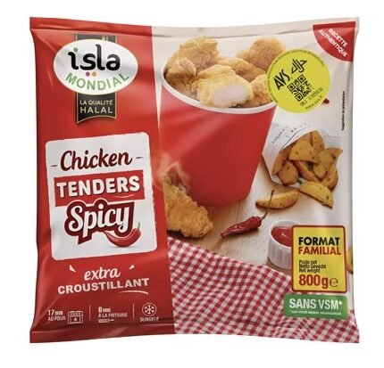 ISLA CHICKEN TENDERS SPICY 800G X 6