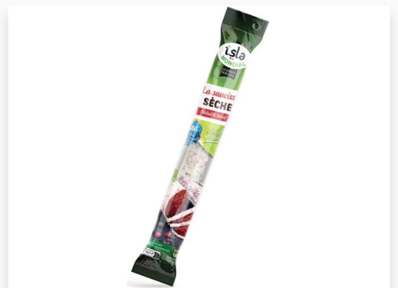 ISLA SAUCISSE SECHE VOLAILLE 180G X 20