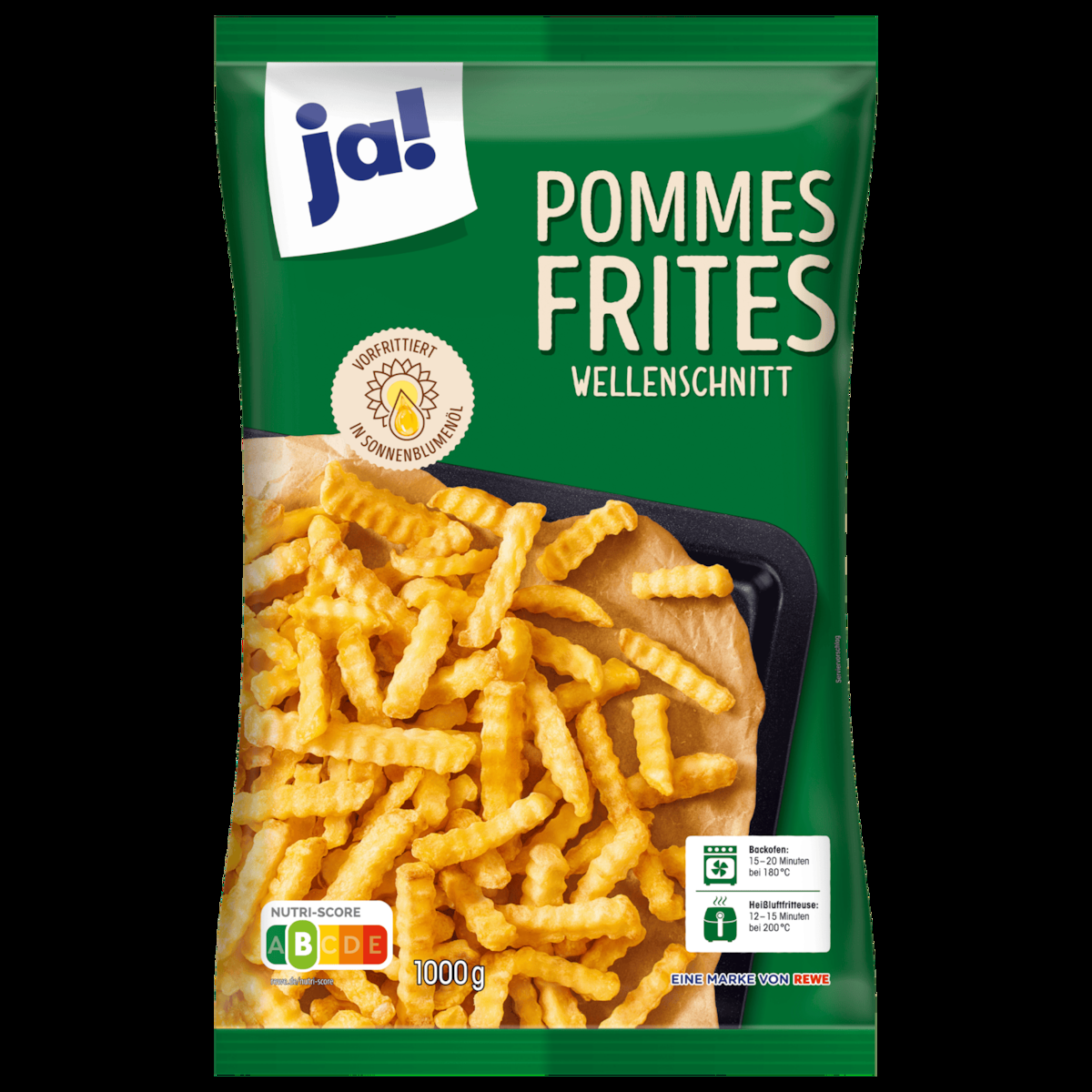 JA POMME FRITES 1KG X 10