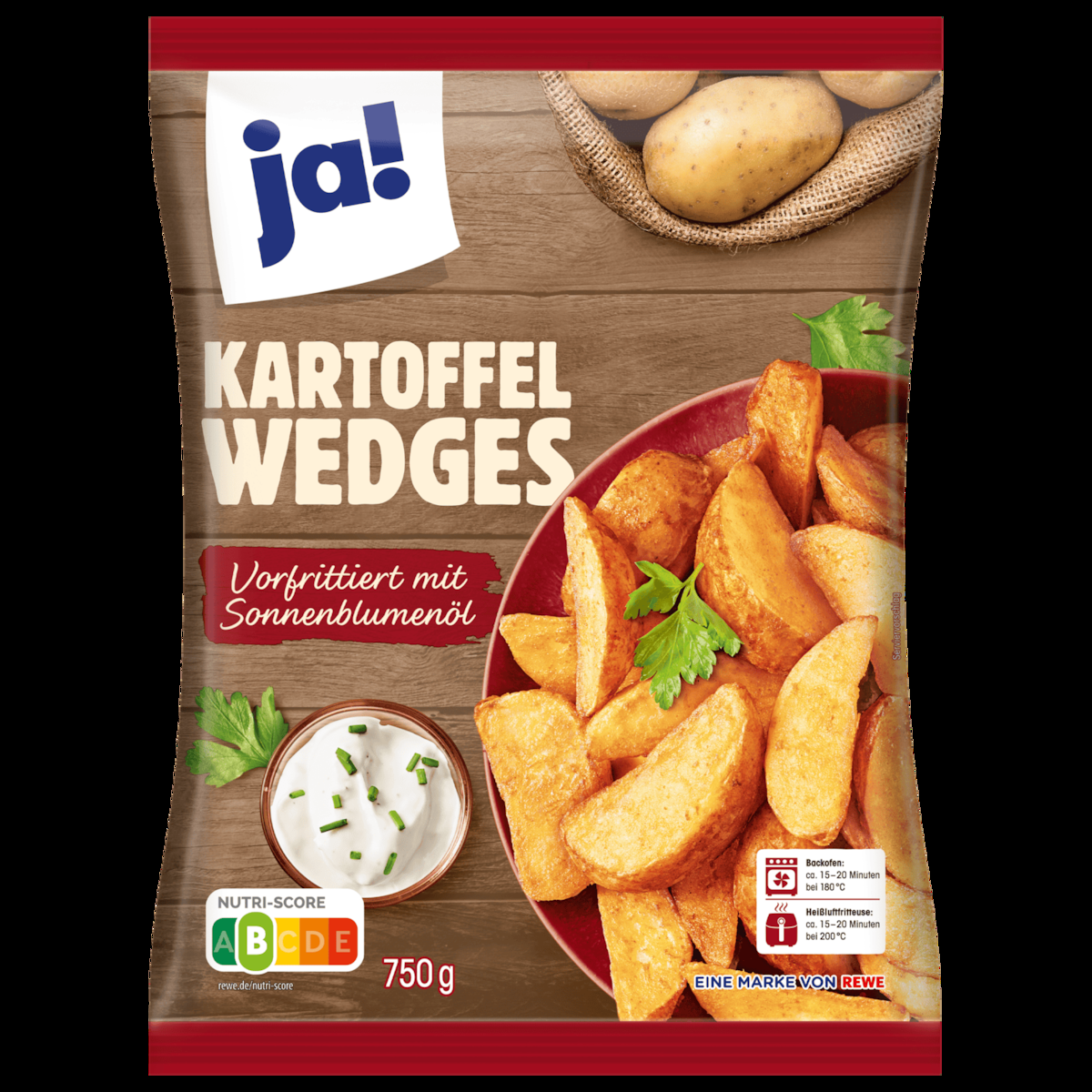 JA POTOATOS KARTOFFEL 750G X 12