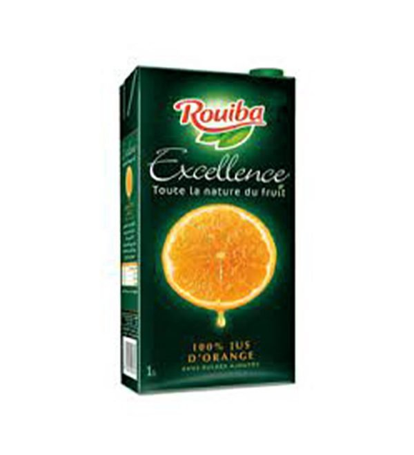 JUS ROUIBA ORANGE PET 1L X 6