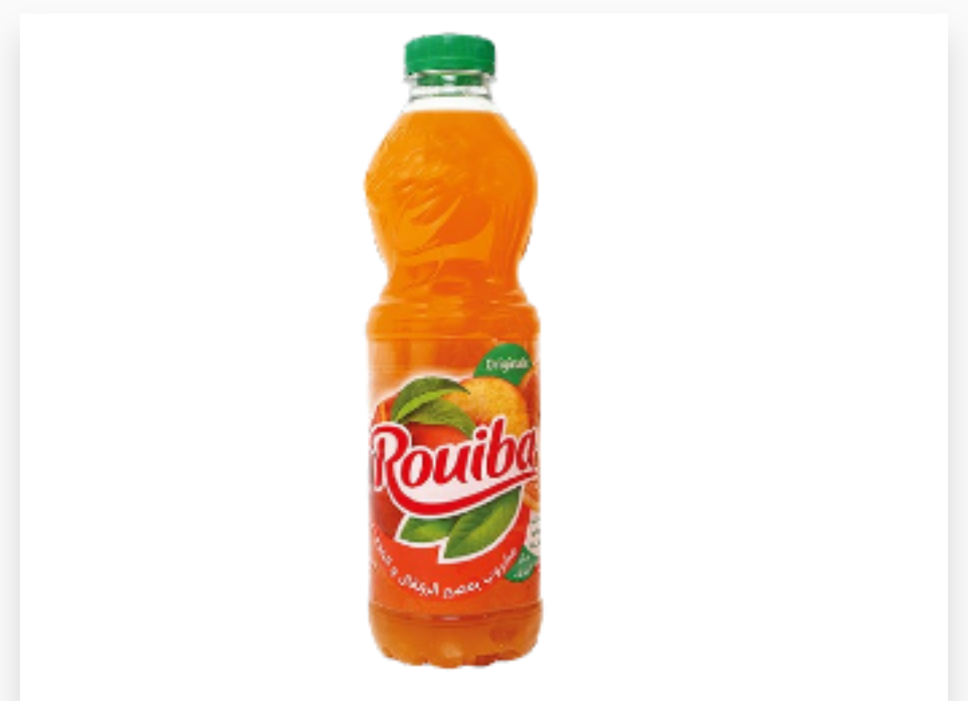JUS ROUIBA PET ORANGE PECHE 1L X 6