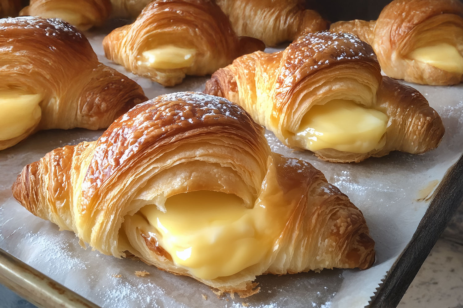 LAMBADA CROISSANT CREME CHOCOLAT X 12