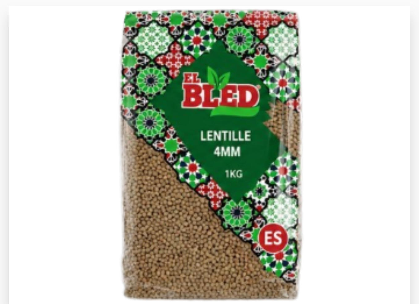 LENTILLE 4MM 1KG X 10 EL BLED ES