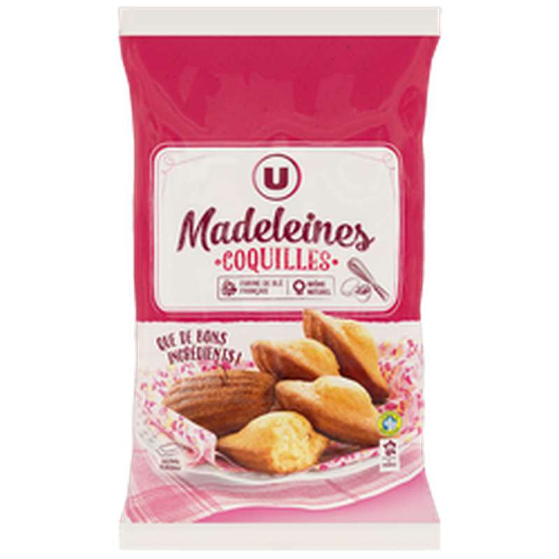 MADELEINES COQUILLES POCHON EMB IND 445Gx6