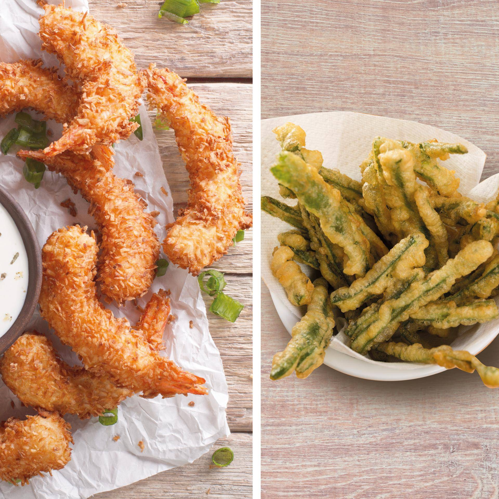 MCCAIN HARICOTS VERTS PANNE TEMPURA 1KG X 6