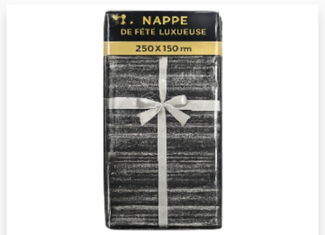 NAPPE DE FETE LUXUEUSE 250 X 10