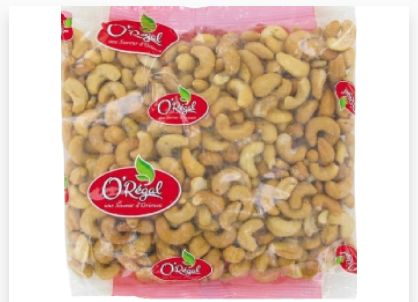 NOIX DE CAJOU W3 CRUE 400G X 30 ORIENCO
