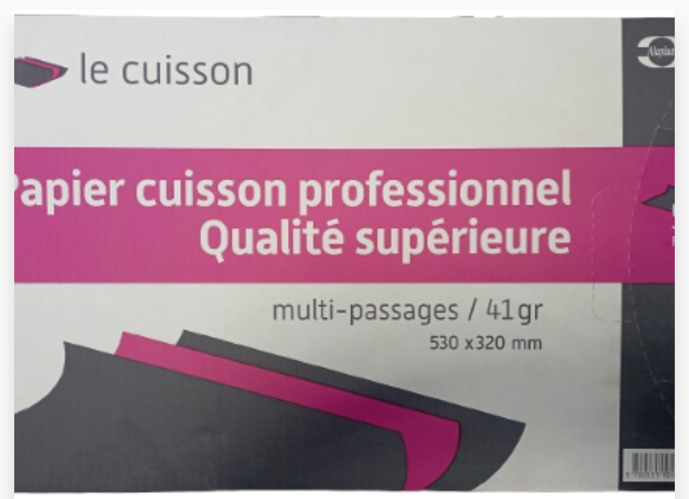 PAPIER CUISSON- BOITE DISTRIBUTRICE PM 53CMX32CM