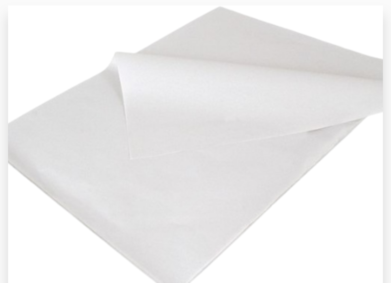 PAPIER PLATEAU BLANC 25x32.5cm 10kg