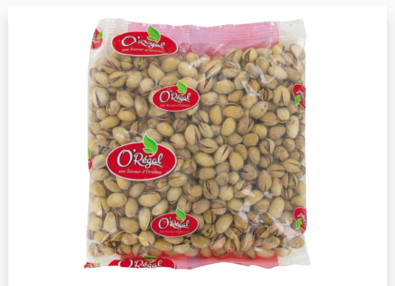 PISTACHES COQUE GRILLEES SALEES 250G X 24 ORIENCO
