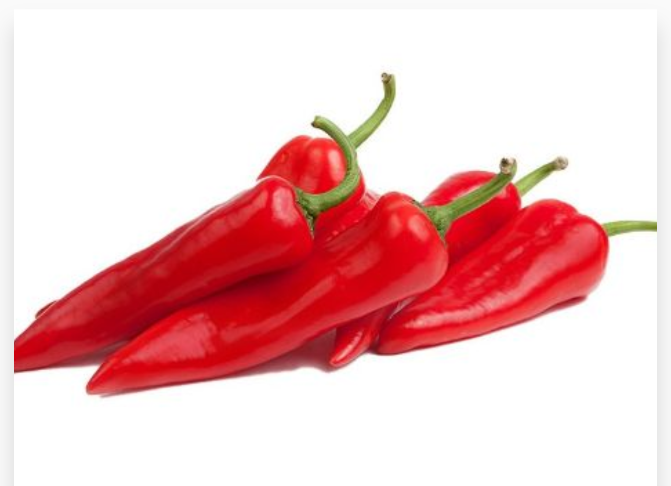 POIVRON CORNE ROUGE 5KG