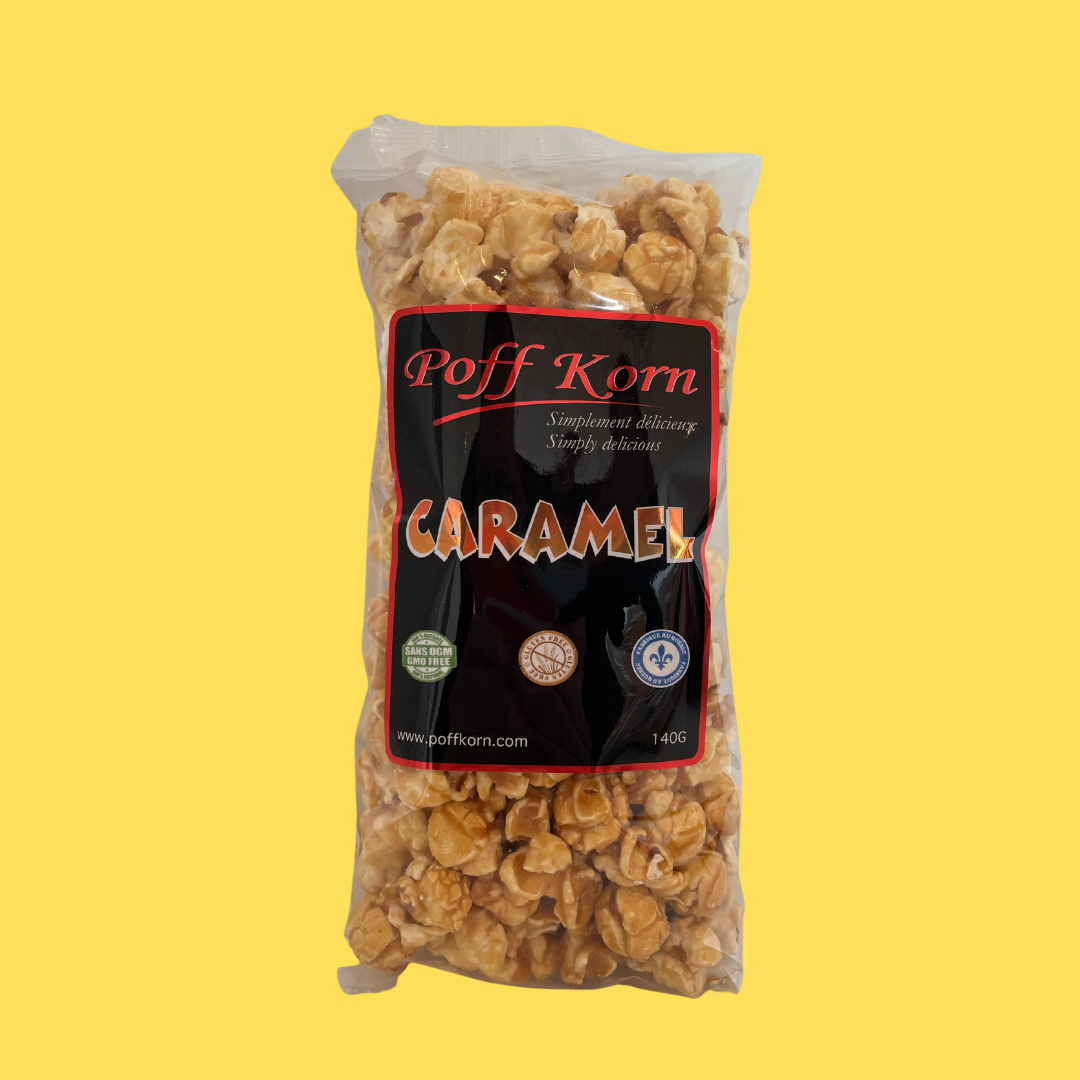 POP CORN CARAMEL X 18